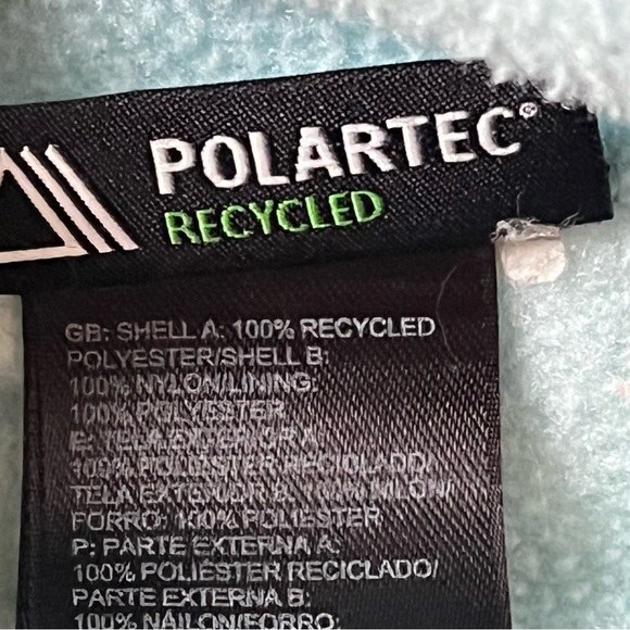 The North Face Women’s Denali Fleece Jacket Size Medium Pale Blue Preowned - Picture 13 of 16